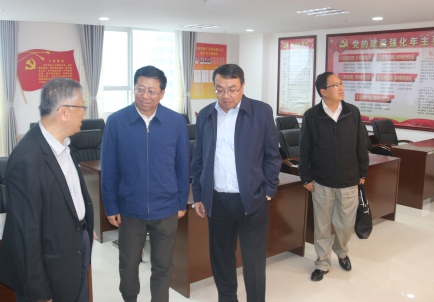 青海省副省長(zhǎng)、省國(guó)資委黨委書記、主任王黎明，蒞臨省物產(chǎn)集團(tuán)調(diào)研指導(dǎo)工作